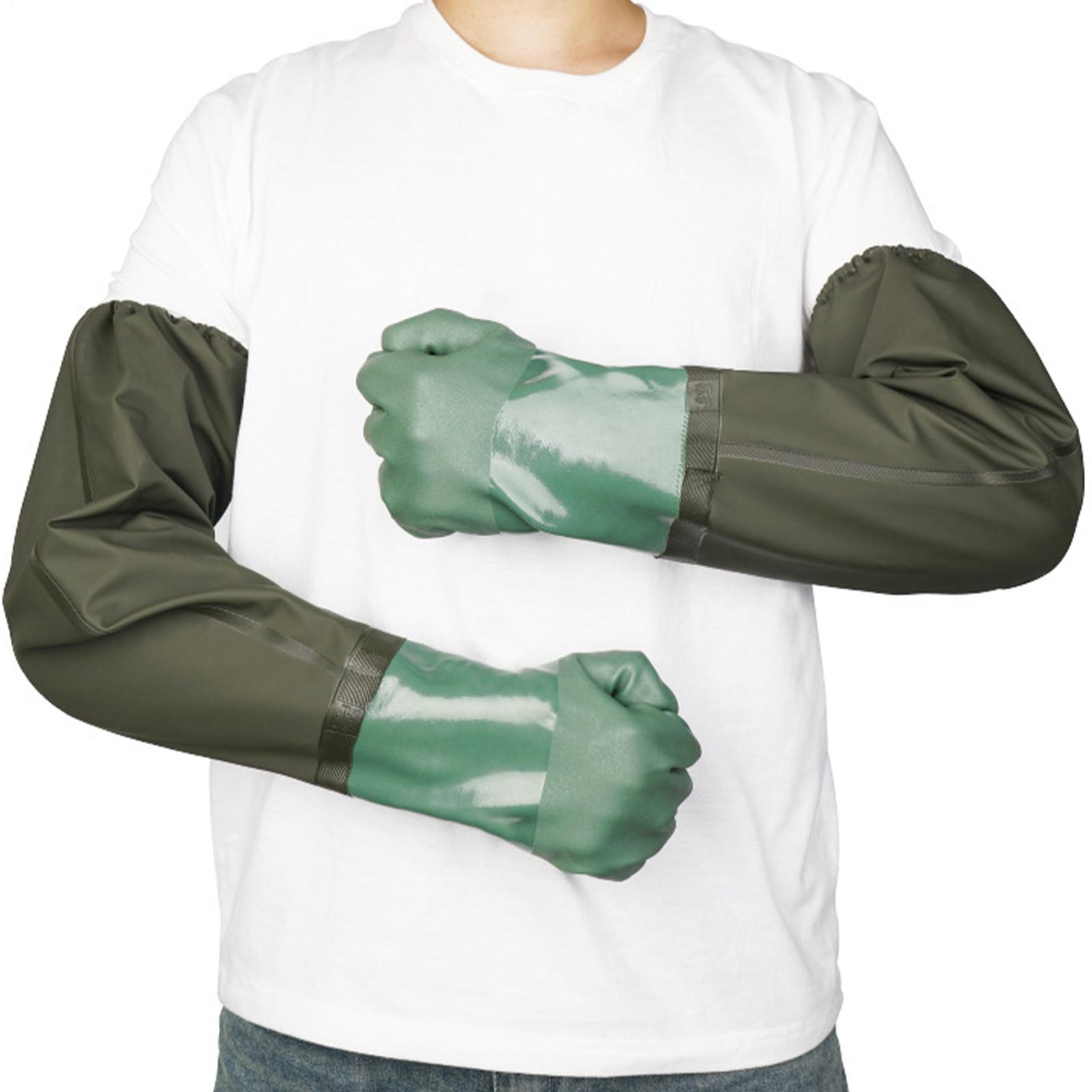 Luvas de borracha impermeáveis - Rubber Glove Cleaning avaliação e preço