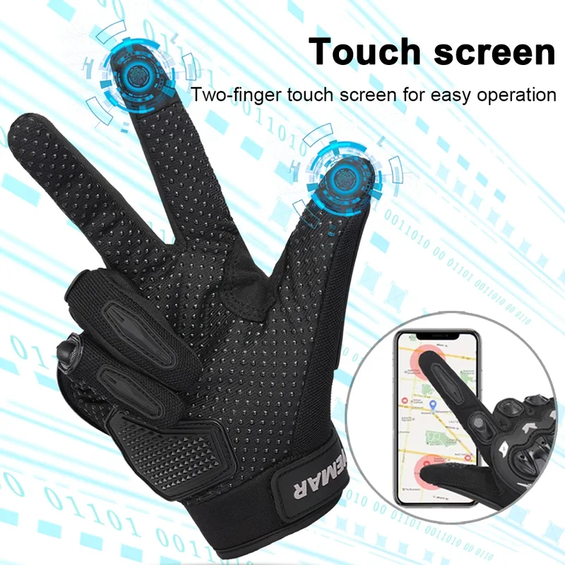 Toque dedo cheio equipamentos  - Motorcycle Glove Knuckle avaliação e preço
