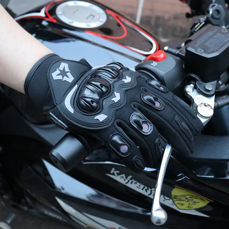 Toque dedo cheio equipamentos  - Motorcycle Glove Knuckle avaliação e preço