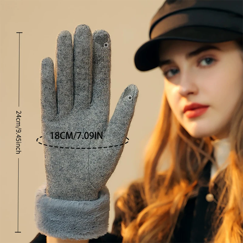 Luvas Femininas TRALOW de Inve - Wool Glove Lined avaliação e preço