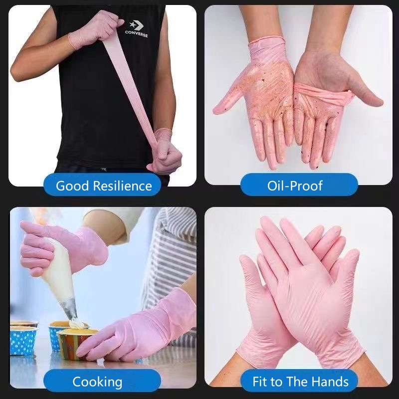 100 pçs luvas descartáveis de  - Nitrile Mechanic Glove avaliação e preço