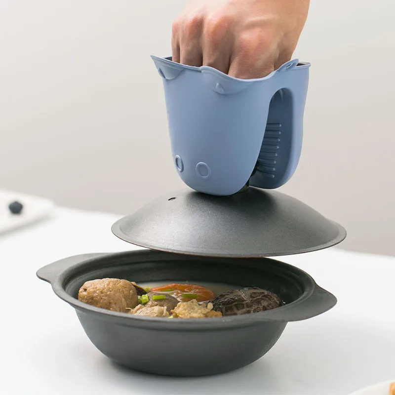 Luvas de forno resistentes a a - Oven Mitt Silicone avaliação e preço