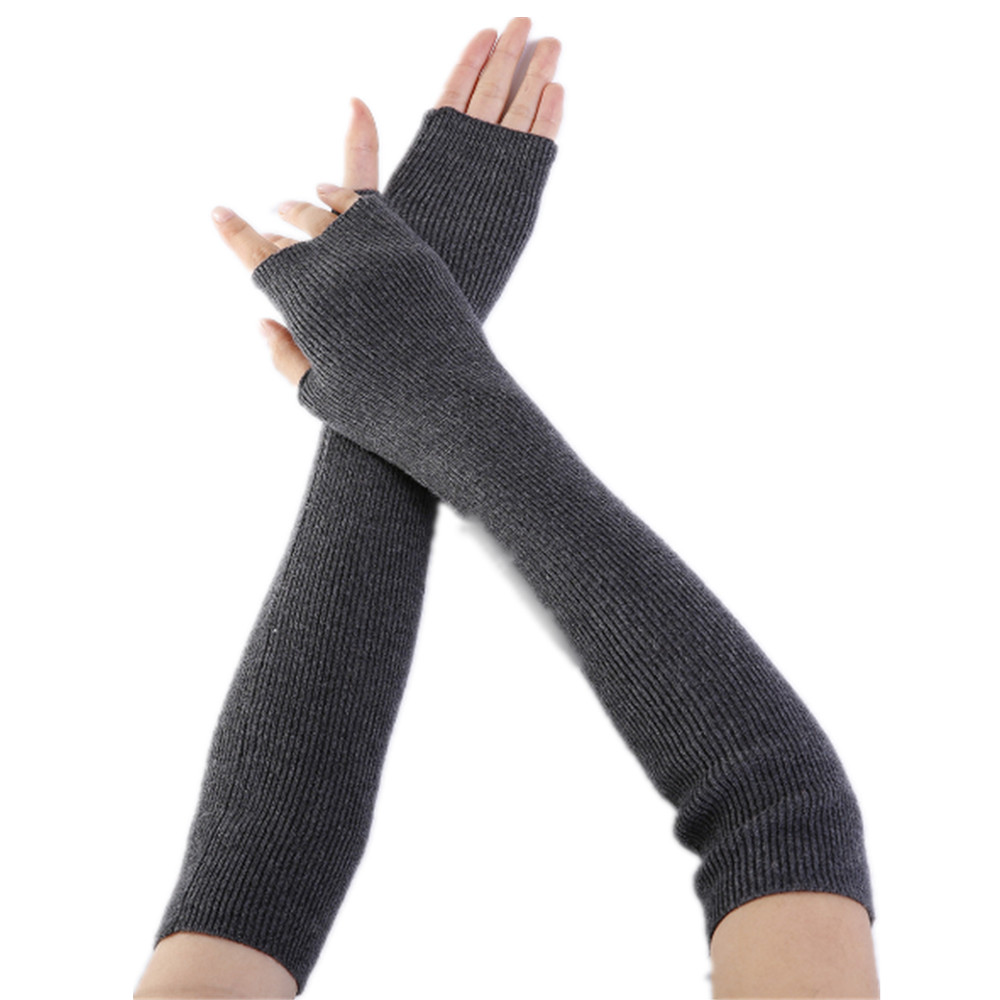Unissex masculino senhoras luv - Fingerless Glove Knit avaliação e preço