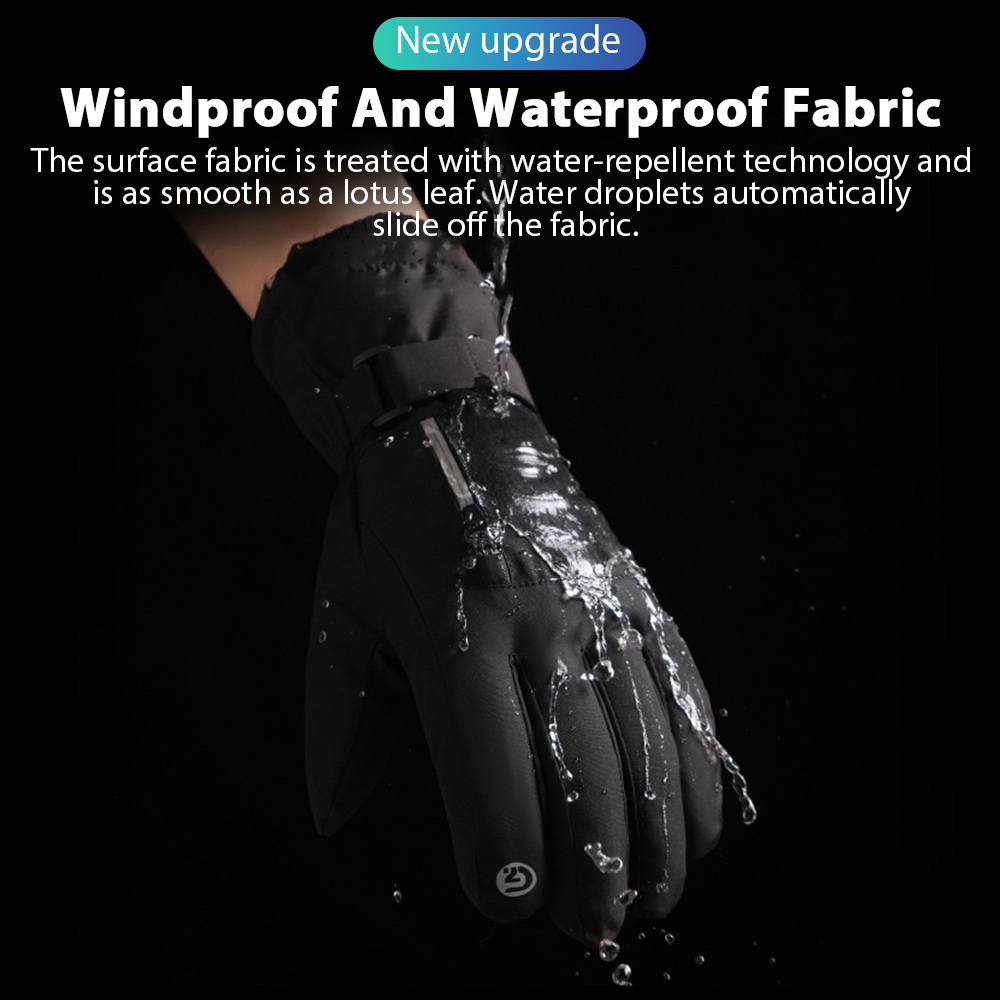 Homens inverno à prova dwaterp - Ski Glove Waterproof avaliação e preço