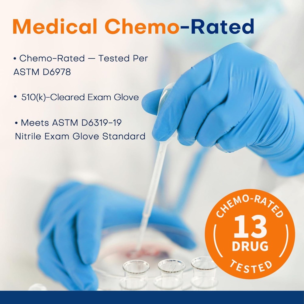 Luvas de Exame de Nitrilo Médi - Exam Glove Nitrile avaliação e preço