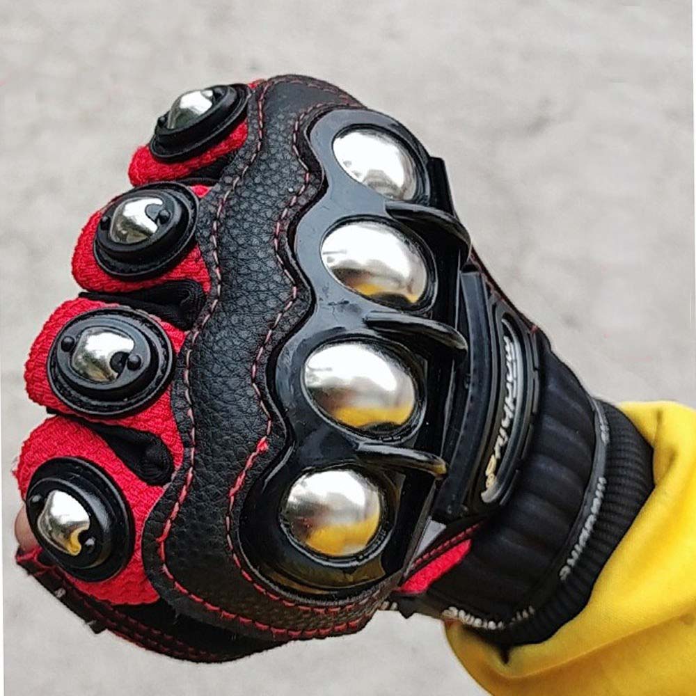 Luvas de meio dedo para homens - Motorcycle Glove Knuckle avaliação e preço