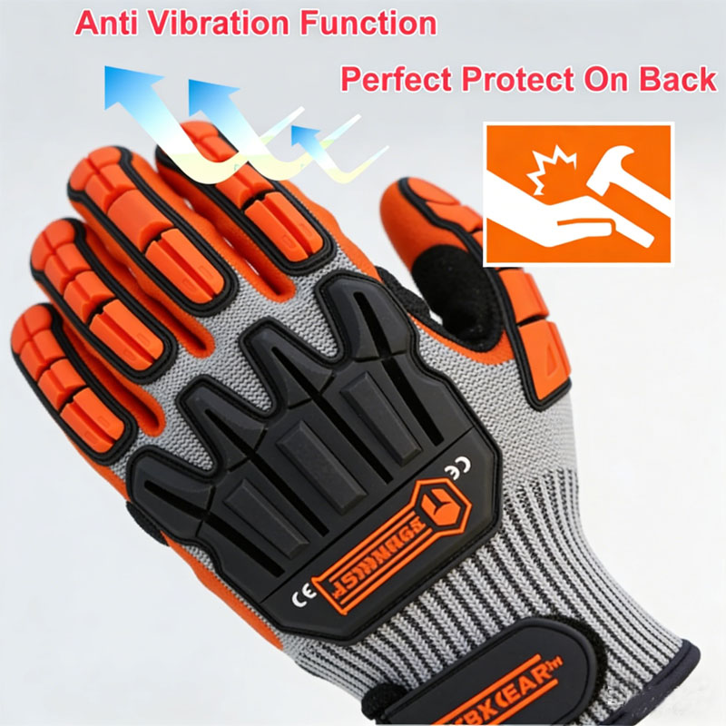Luvas de trabalho anti-vibraçã - Nitrile Mechanic Glove avaliação e preço