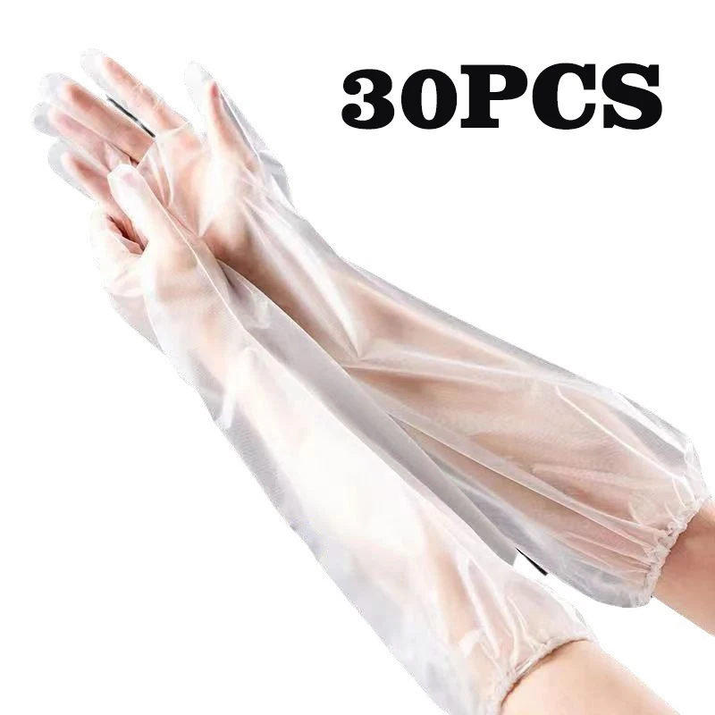 30PCS Luvas Descartáveis de Pr - Rubber Glove Cleaning avaliação e preço