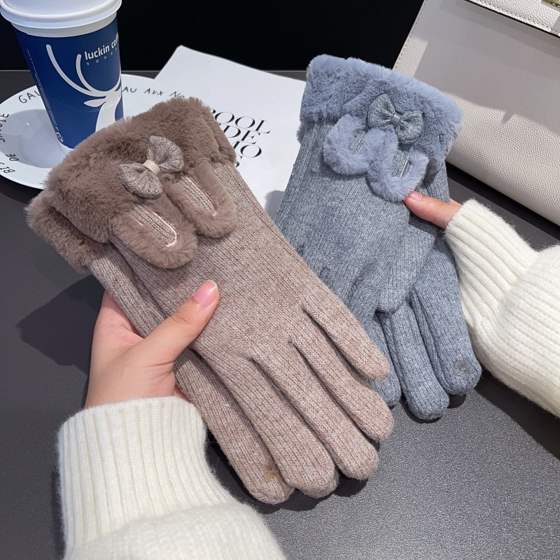 Luvas Femininas de Lã Forradas - Wool Glove Lined avaliação e preço