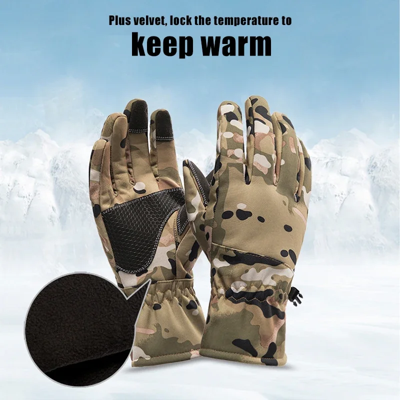 Luvas de Caça Camufladas Imper - Ski Glove Waterproof avaliação e preço