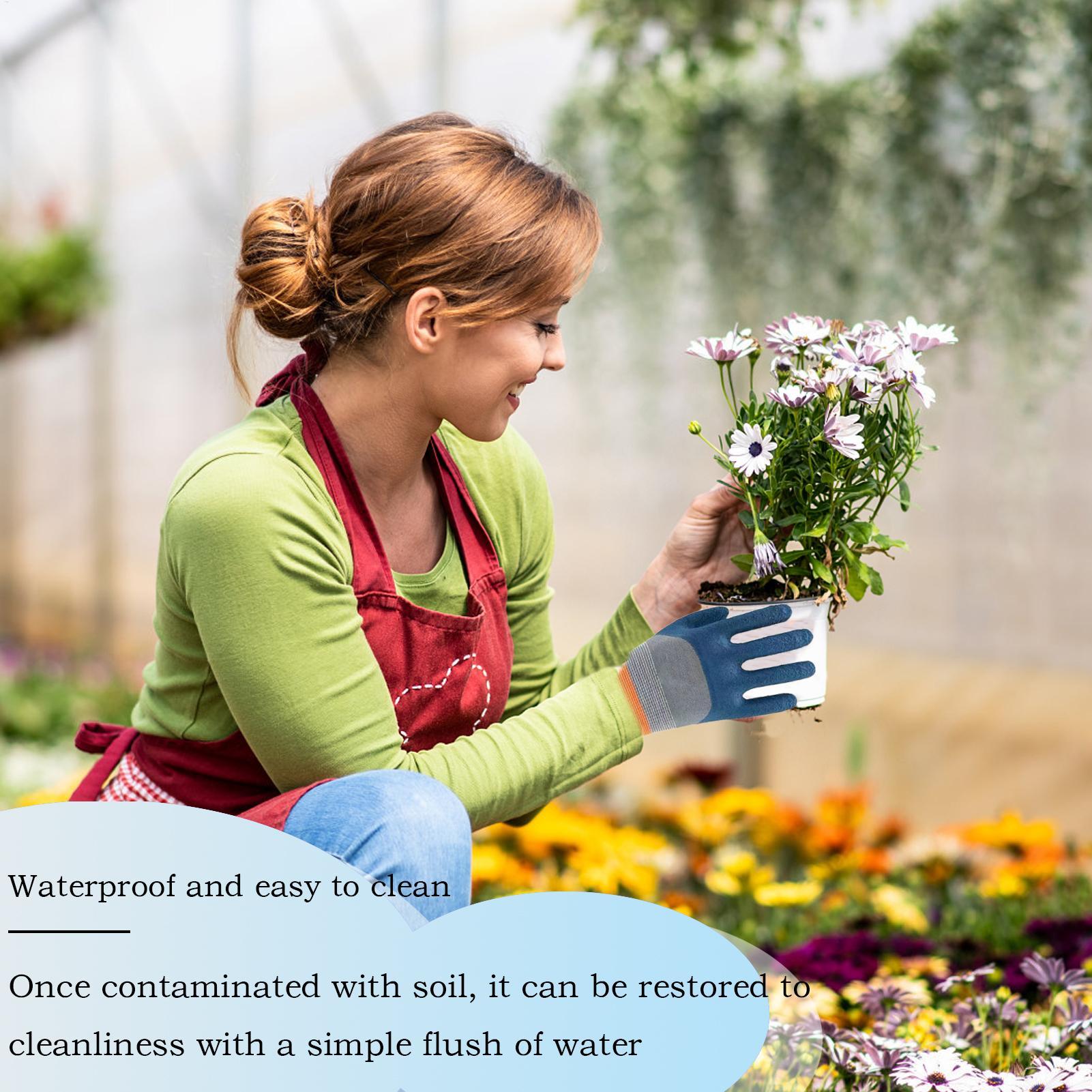 Luvas de Jardinagem em Látex I - Gardening Glove Waterproof avaliação e preço