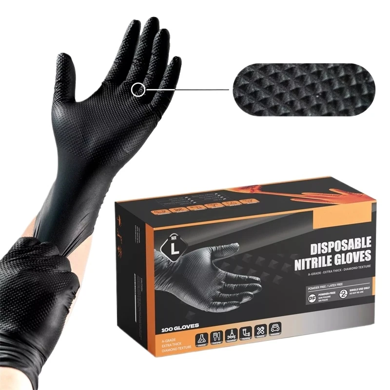 Luvas Industriais Pretas de Ni - Nitrile Mechanic Glove avaliação e preço