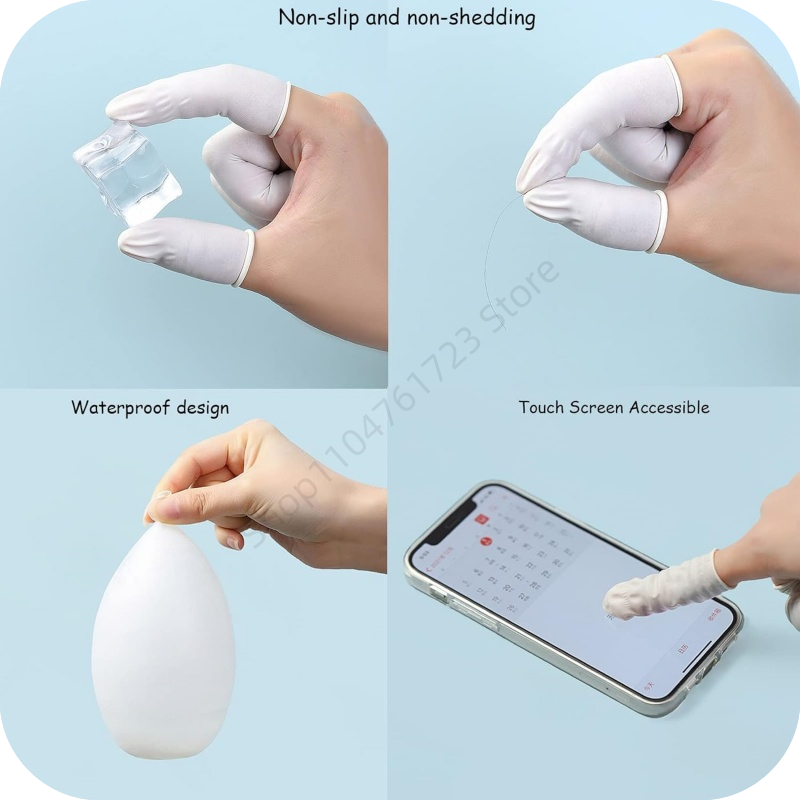 100 Unidades de Protetores de  - Latex Disposable Glove avaliação e preço