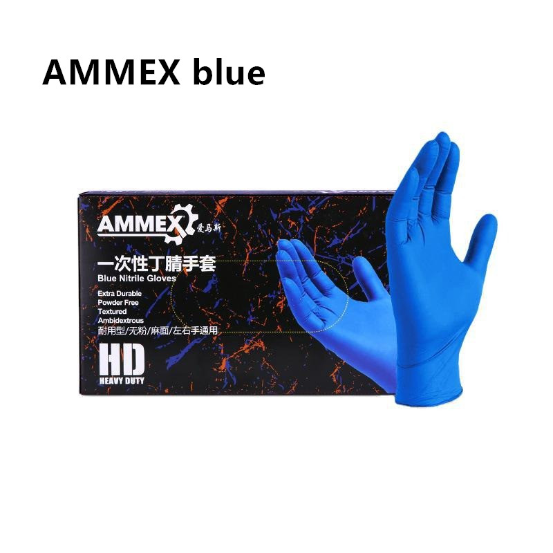 100% luvas de nitrilo preto 10 - Exam Glove Nitrile avaliação e preço