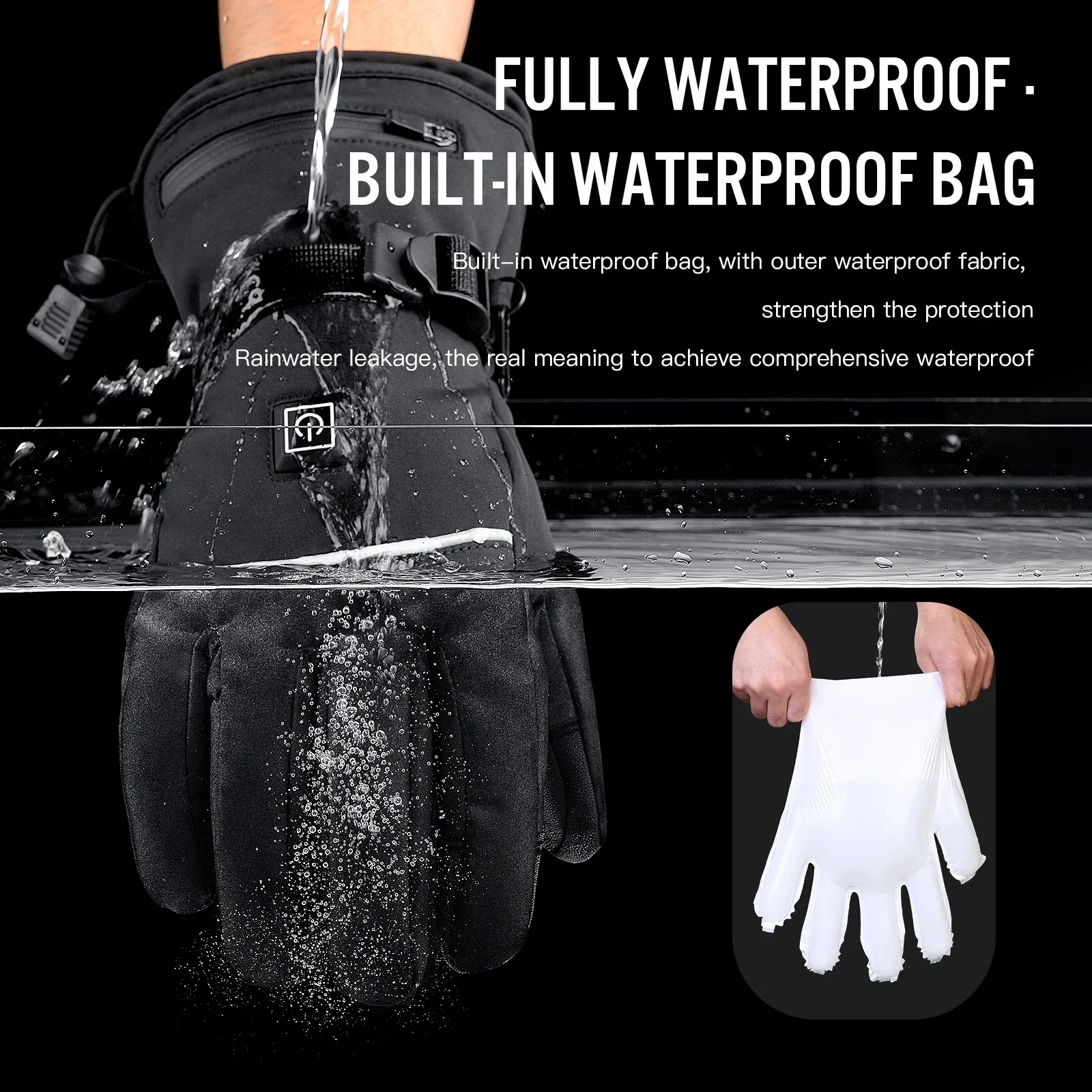 Luvas aquecidas elétricas da m - Gardening Glove Waterproof avaliação e preço