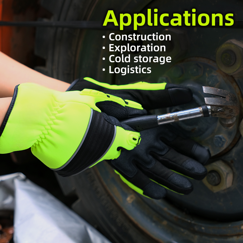 Luvas de Segurança Impermeávei - Work Glove Impact avaliação e preço
