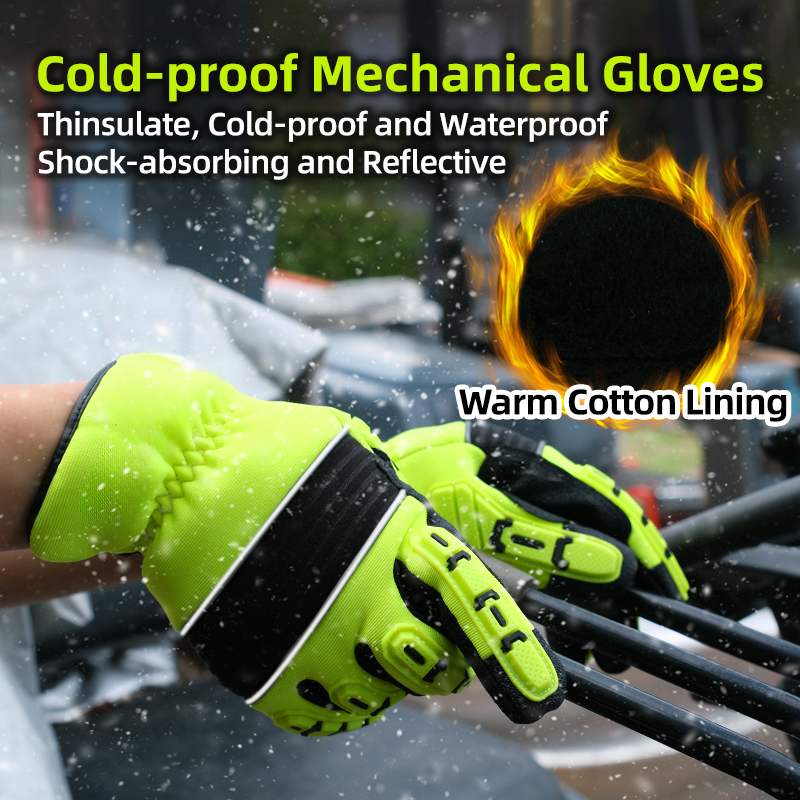 Luvas de Segurança Impermeávei - Work Glove Impact avaliação e preço
