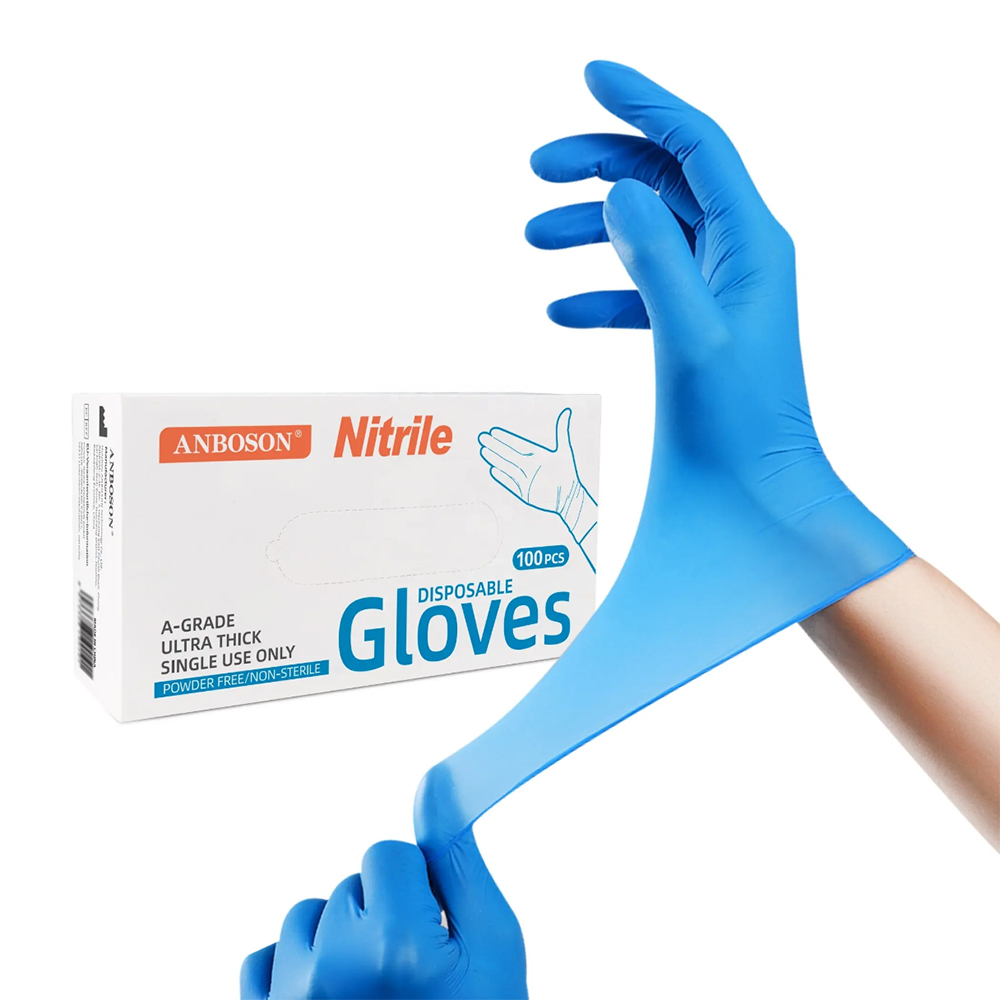 Luvas de exame de nitrilo-luva - Exam Glove Nitrile avaliação e preço