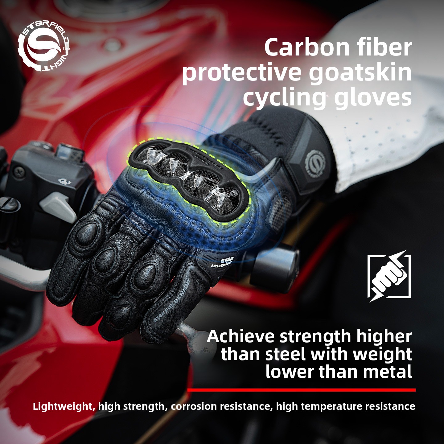 Luvas de Motociclismo STAR KNI - Motorcycle Glove Knuckle avaliação e preço