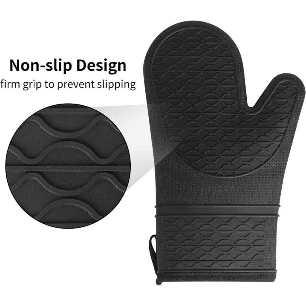 Luvas de Silicone de Grau Alim - Oven Mitt Silicone avaliação e preço