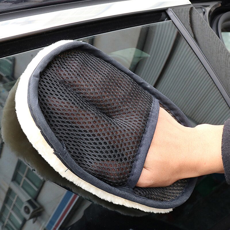Luvas De Lavagem De Carro Forr - Wool Glove Lined avaliação e preço