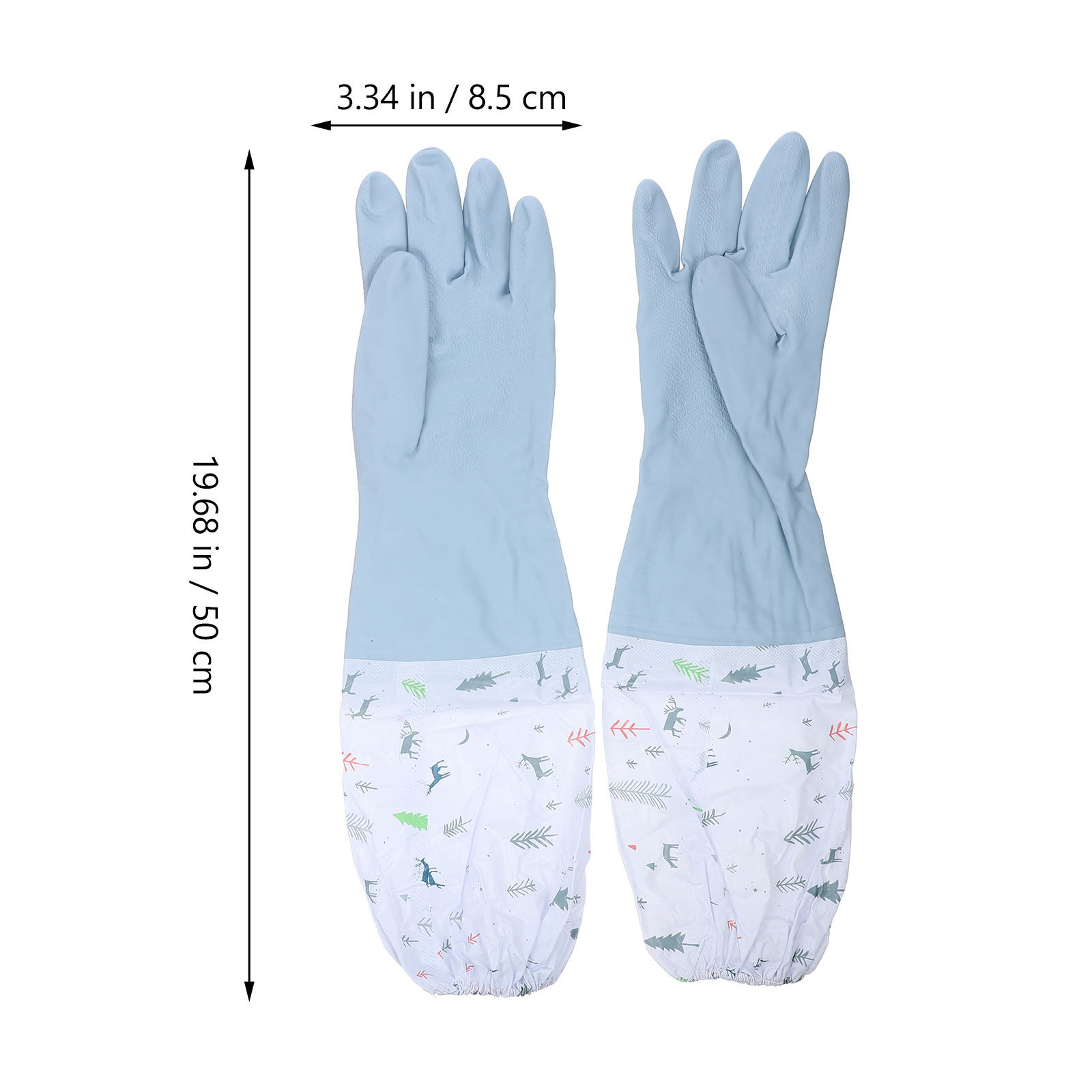 2 pares de luvas para limpeza  - Dish Glove Rubber avaliação e preço