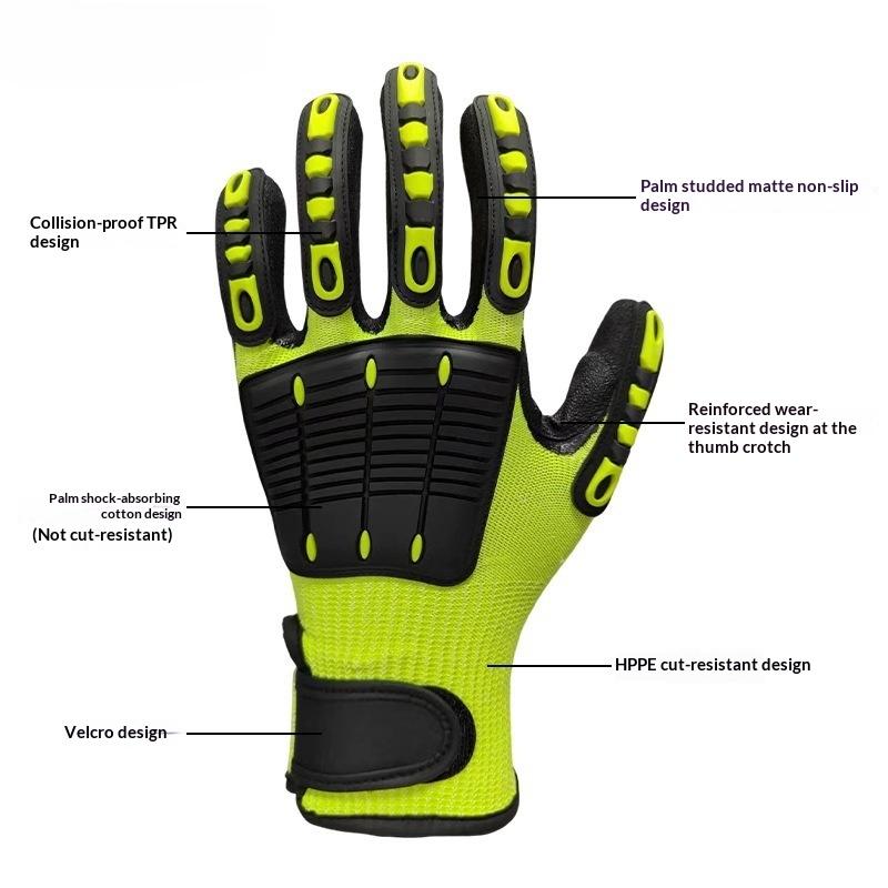 Luva de segurança resistente a - Work Glove Impact avaliação e preço