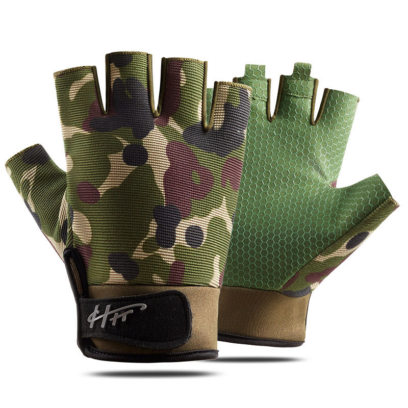 Luvas de pesca metade do dedo  - Cycling Glove Padded avaliação e preço