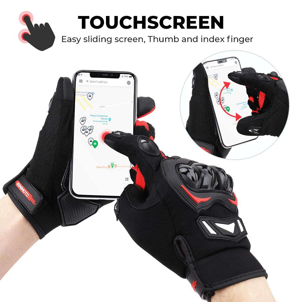 Kemitour verão luvas da motoci - Cycling Glove Padded avaliação e preço